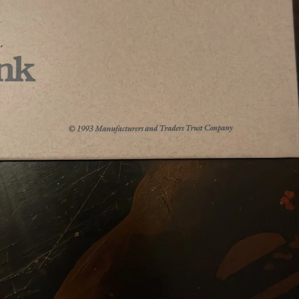 Vintage 1993 M&T Bank Business and Professional Banking folder